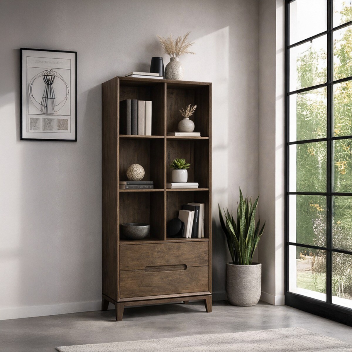 Tennis balls on a court