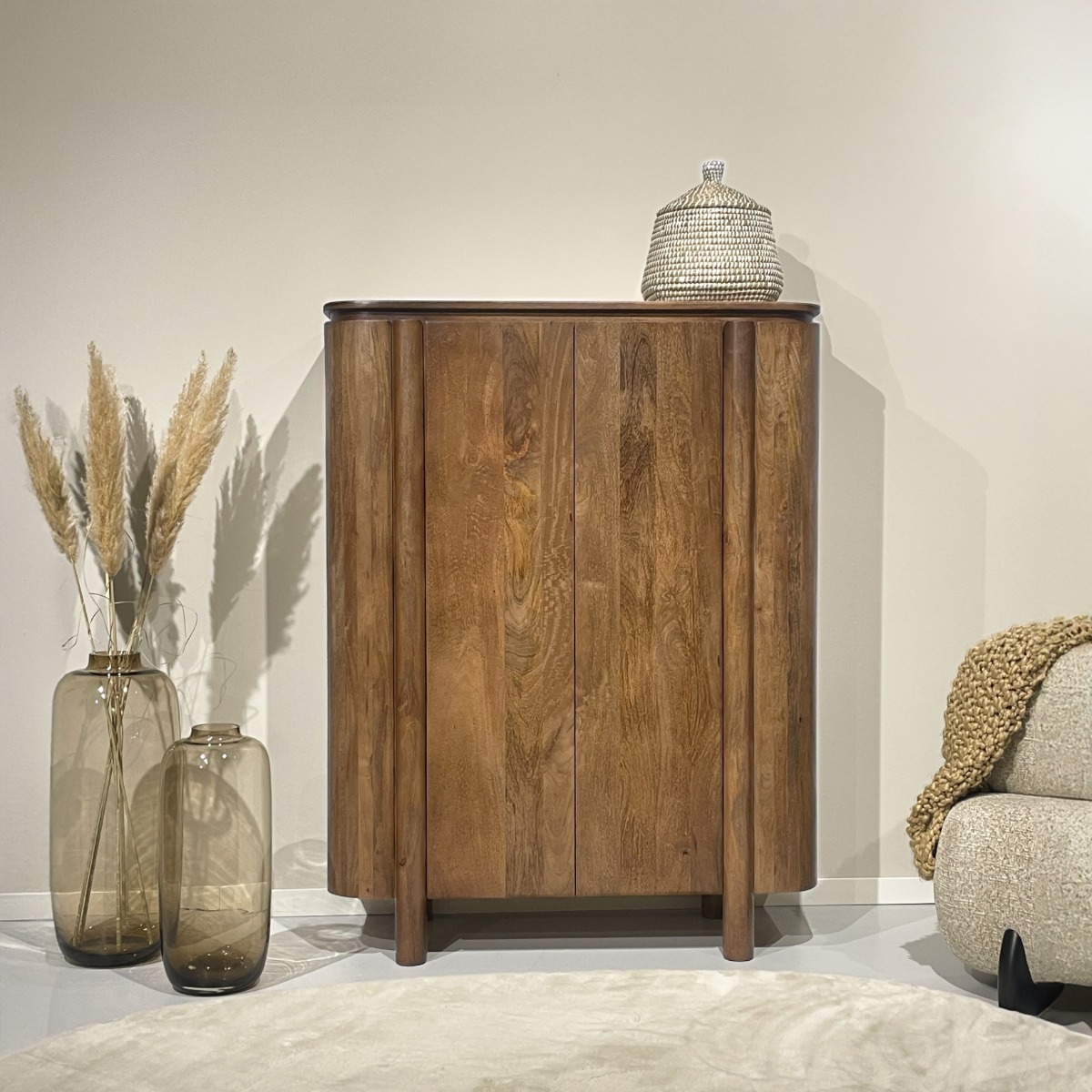 Tennis balls on a court