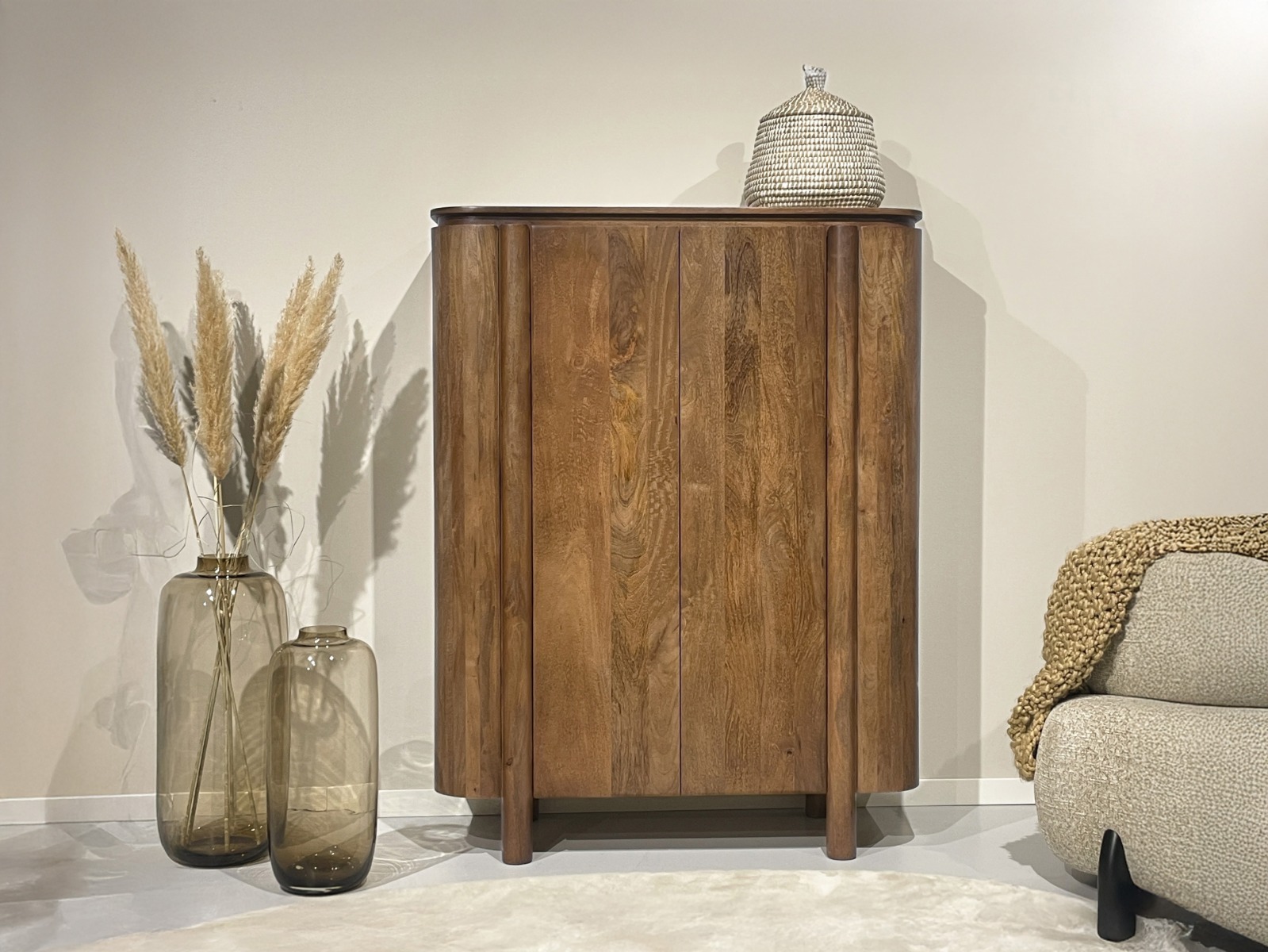 Tennis balls on a court